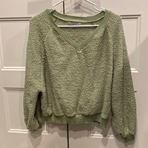 Green sweater